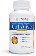 Digestive Support Capsules – Herbal Formula for Bloating, Gas & Digestive Wellness, 60 Count | Gut Alive