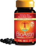 Hawaiian Astaxanthin 4mg – Antioxidant Softgel Supplement, 60 Count | Nutrex Hawaii BioAstin
