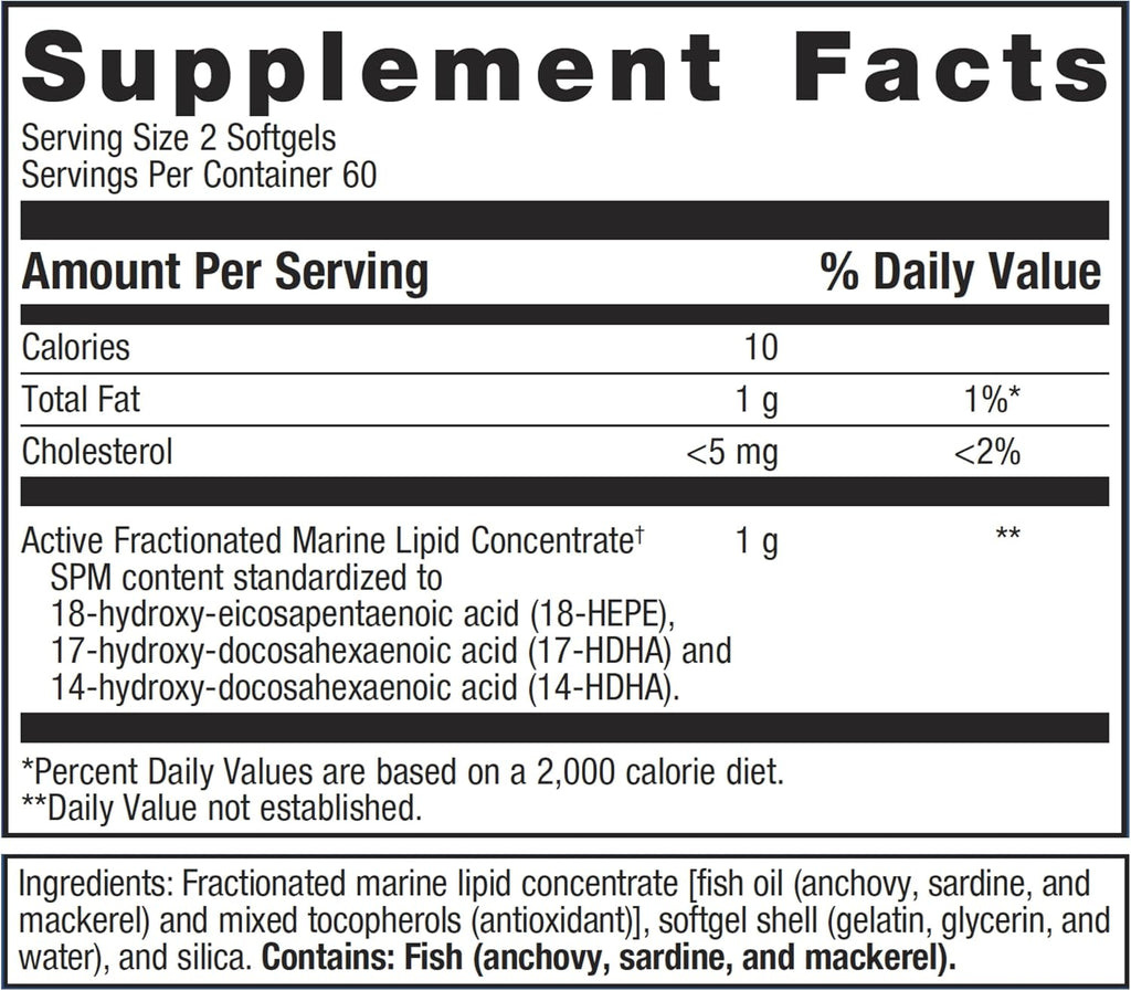 SPM Active Softgels – Joint Comfort & Tissue Wellness Support, 120 Count | Metagenics
