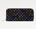 Louis Vuitton x Takashi Murakami Clemence Wallet – Designer Zip Around Wallet