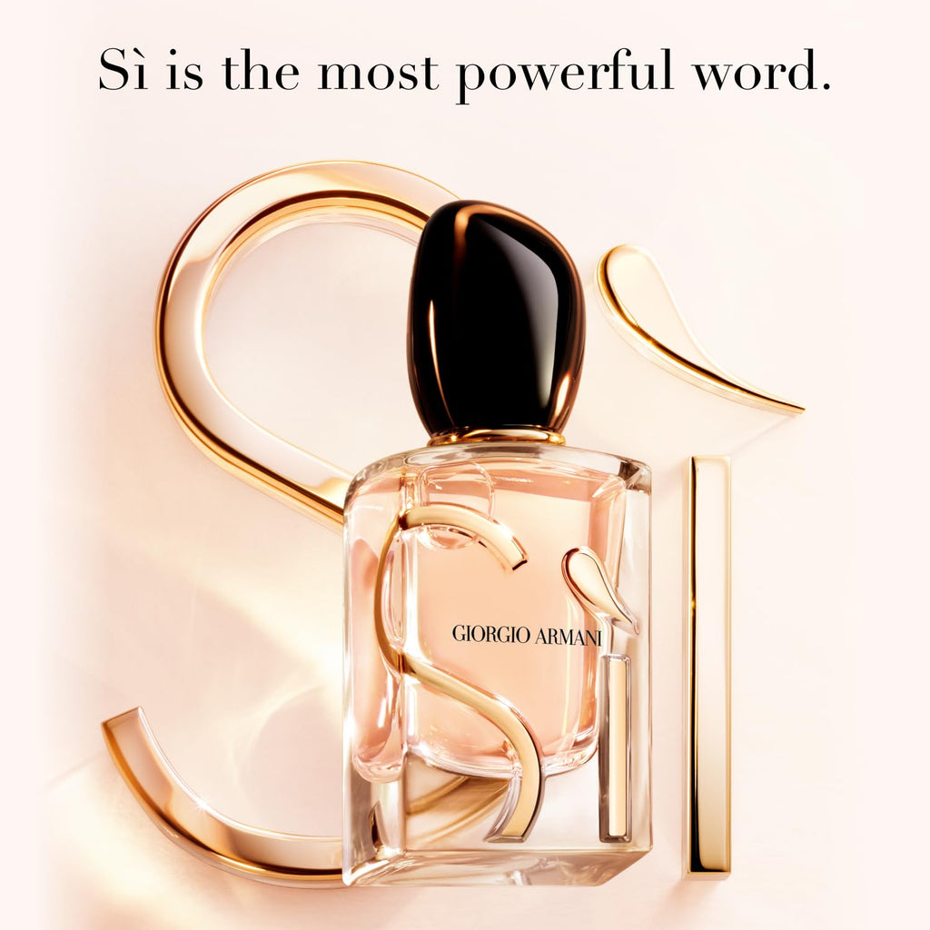 Sì Eau De Parfum for Women – Blackcurrant Rose Chypre Fragrance 100ml | Armani Beauty
