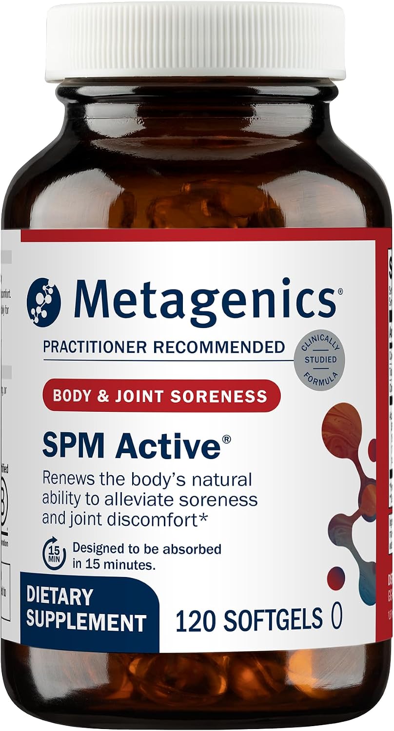 SPM Active Marine Oil Softgels – Joint, Immune & Tissue Wellness Support | 120 Softgels