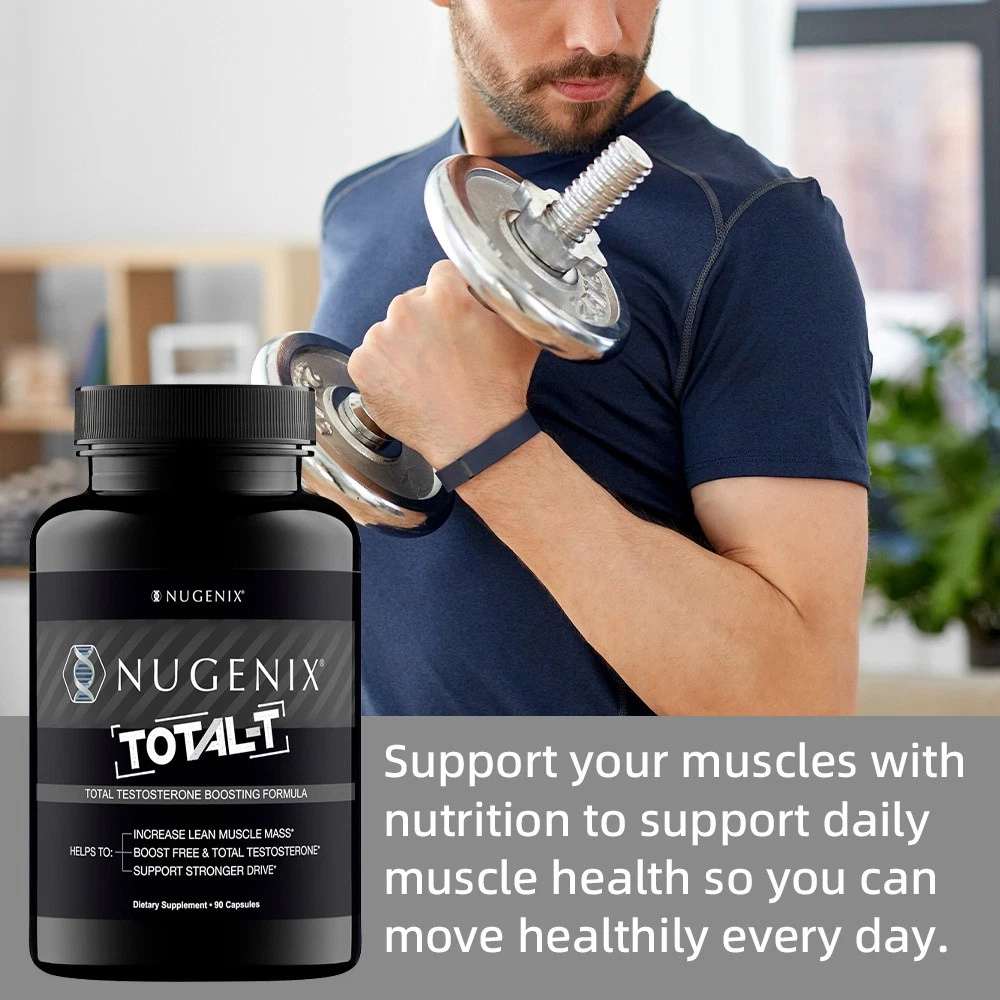 Men's Testosterone Support Supplement – Daily Vitality & Performance Formula | 90 Capsules