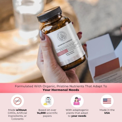 Women's Hormone Balance Support Supplement – Natural Herbal Formula for Mood, Energy & Daily Wellness