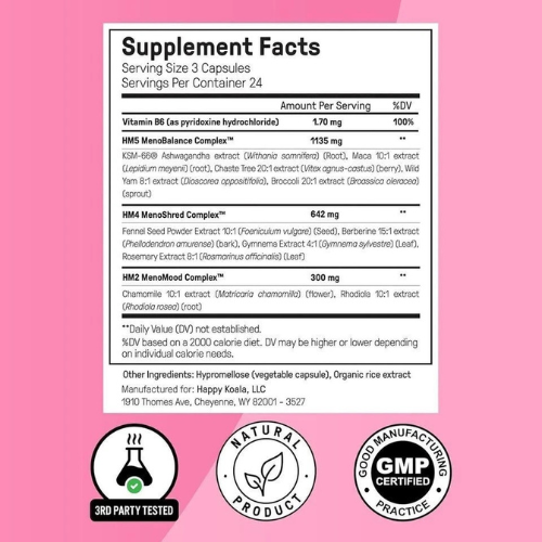 Women's Hormone Balance Support Supplement – Natural Herbal Formula for Mood, Energy & Daily Wellness
