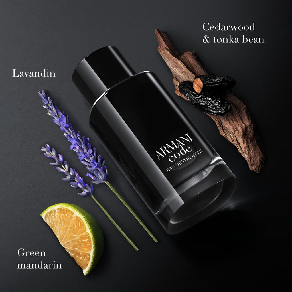 Code Eau De Toilette for Men – Ambery Woody Citrus Fragrance 2.5 fl oz | Armani Beauty