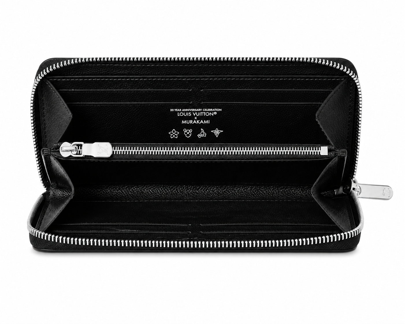 Louis Vuitton x Takashi Murakami Clemence Wallet – Designer Zip Around Wallet