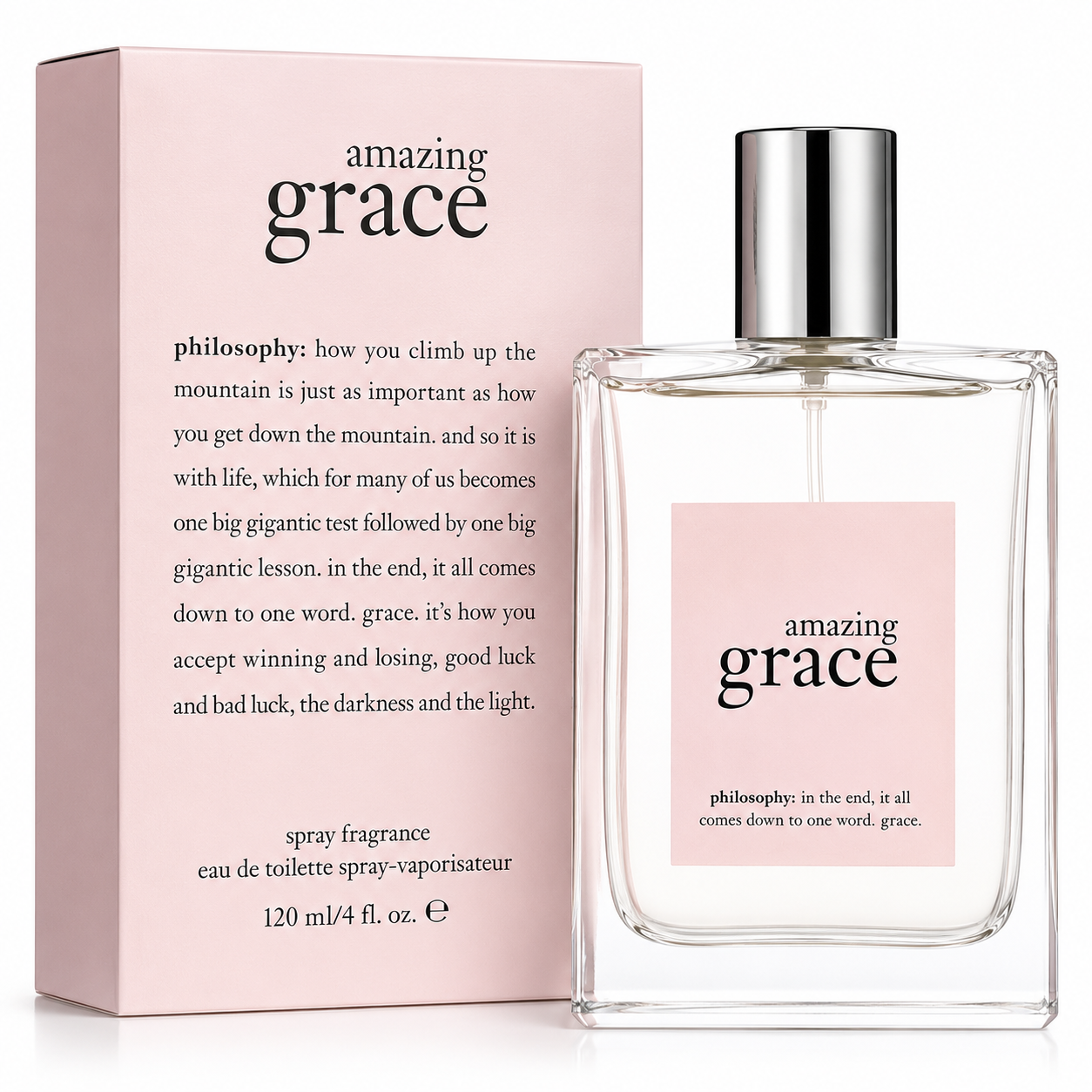 Women's Clean Floral Eau de Toilette 120ml – Long Lasting Fresh Fragrance | Philosophy Amazing Grace
