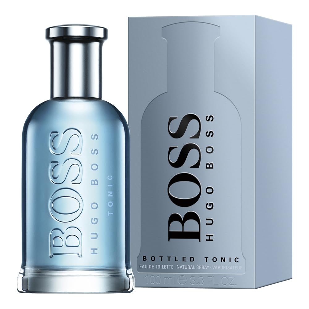 Men's Fresh Woody Eau de Toilette 100ml– Long Lasting Cologne | Hugo Boss Bottled Tonic