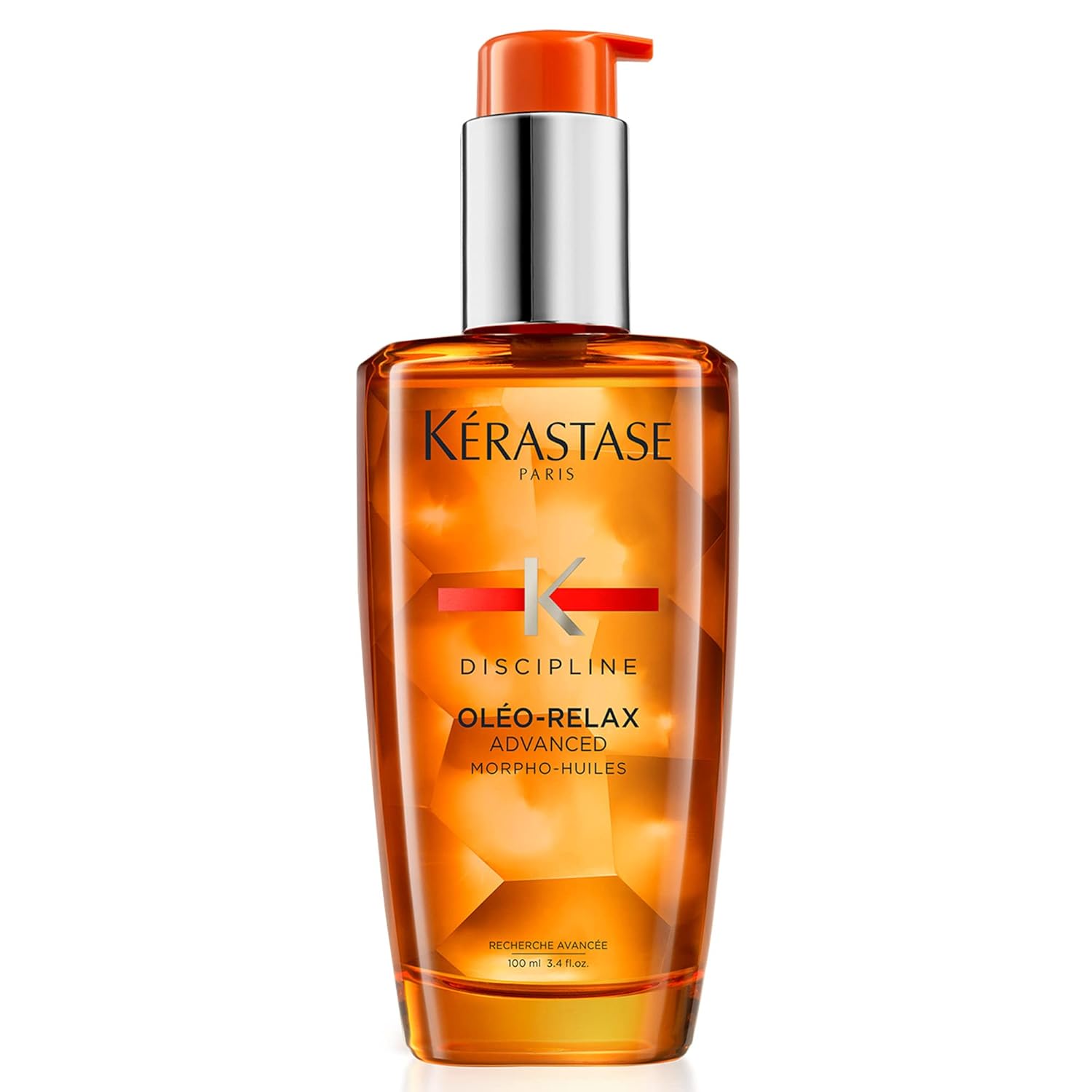 Kérastase Discipline Oléo-Relax Advanced Hair Oil – Anti-Frizz Hair Treatment with Coconut Oil | 3.4 fl oz