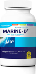 Marine D3 Omega-3 DHA Supplement – Calamari & Ecklonia Cava Formula | 60 Capsules