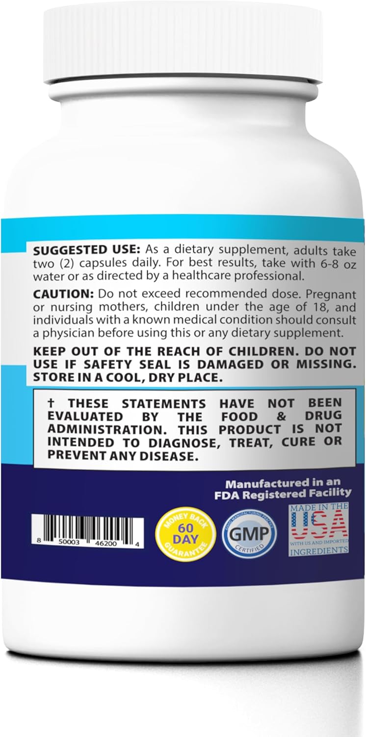 Marine D3 Omega-3 DHA Supplement – Calamari & Ecklonia Cava Formula | 60 Capsules