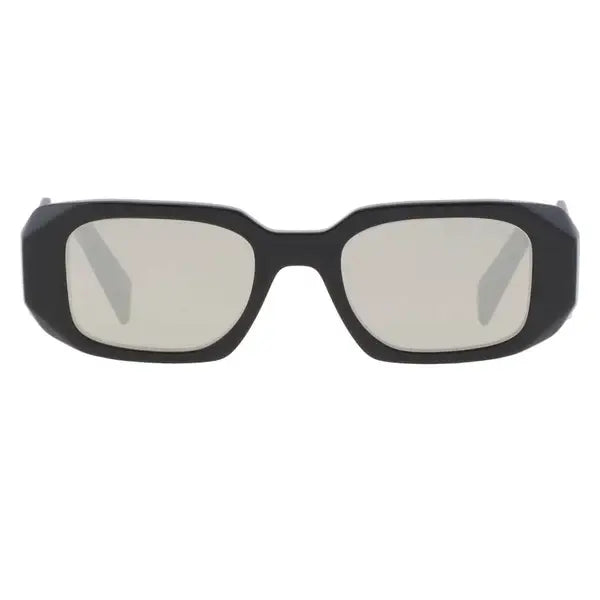 Women's Rectangle Sunglasses Black 49mm – Designer Fashion Eyewear | Prada PR 17WS