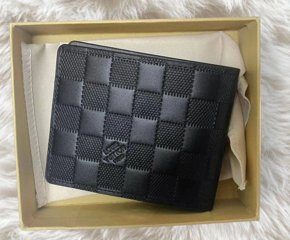 Men's Damier Infini Leather Multiple Wallet – Slim Card & Cash Holder | Louis Vuitton